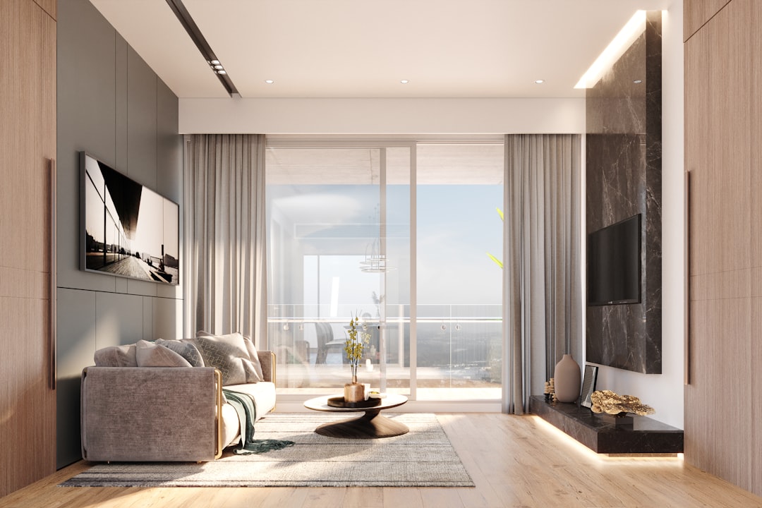 Balkon dekorasyonu ile oluşturulmuş huzurlu bir oturma köşesi